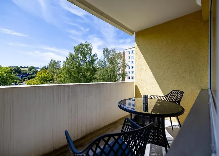 Hideaway, Ruhige Mit Balkon Apartment Würzburg